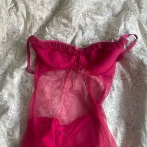 Victoria’s Secret babydoll lingerie